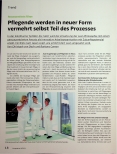 Vorschauseite 1: Pflegende werden in neuer Form vermehrt selbst Teil des Prozesses.