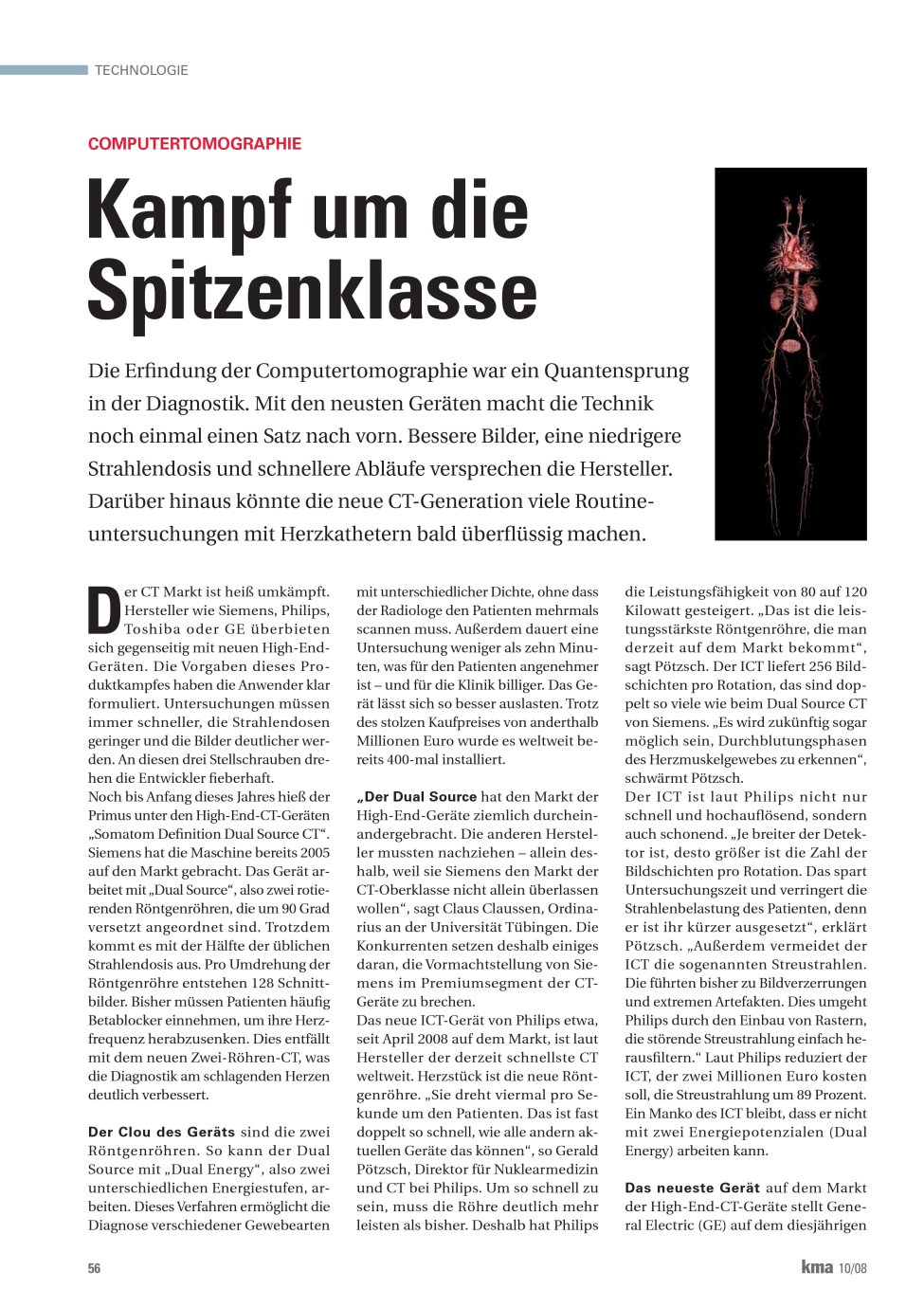 Vorschauseite 1: Kampf um die Spitzenklasse