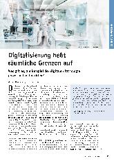 Vorschauseite 1: Digitalisierung hebt räumliche Grenzen auf. Was gilt es, am Beispiel der digitalen Pathologie prozessual zu beachten?