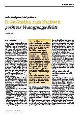 Vorschauseite 1: DiGA-Studien zum Nachweis positiver Versorgungseffekte