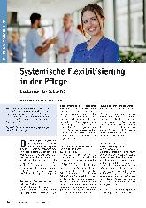 Vorschauseite 1: Systemische Flexibilisierung in der Pflege
