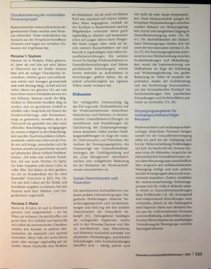 Vorschauseite 5: Die Entlassung in die Obdachlosigkeit