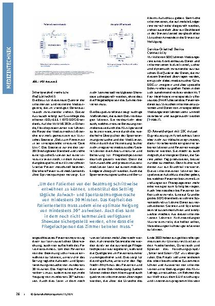 Vorschauseite 2: Digitale Delirprävention: Gerade nicht da und doch ganz nah