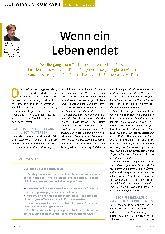 Vorschauseite 1: Wenn ein Leben endet