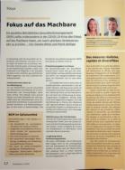 Vorschauseite 1: Fokus auf das Machbare