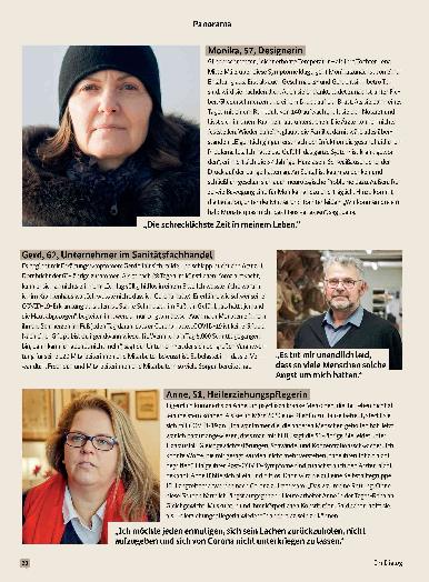 Vorschauseite 3: #IchHatteCorona – Betroffene berichten