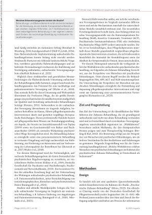 Vorschauseite 2: Psychische Krisen zu Hause überwinden: Eine qualitative Untersuchung zu den Sichtweisen von Menschen mit psychischen Erkrankungen
