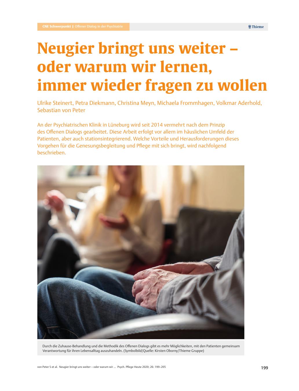 Vorschauseite 1: Neugier bringt uns weiter – oder warum wir lernen, immer wieder fragen zu wollen