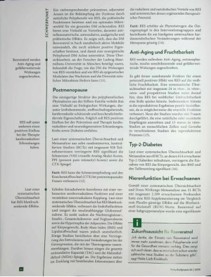 Vorschauseite 3: Kraft aus der Traube Aktuelle Forschungsarbeiten zu Resveratrol