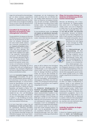 Vorschauseite 2: Wahlprüfsteine des Bundesverbandes für körperund mehrfachbehinderte Menschen e. V. (bvkm) zur Bundestagswahl 2025