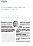 Vorschauseite 1: »ICH KANN MIR NICHT MEHR VORSTELLEN, NICHT DIGITAL ZU ARBEITEN«