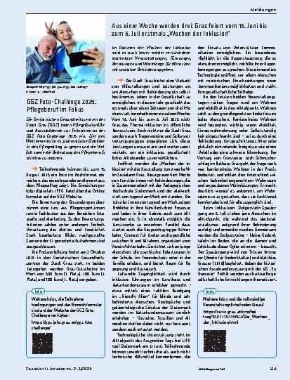 Vorschauseite 4: Was ihr im Leben wirklich wichtig ist Christina Ernst ist ein außergewöhnlicher Mensch: 42 Jahre alt, blind und todkrank