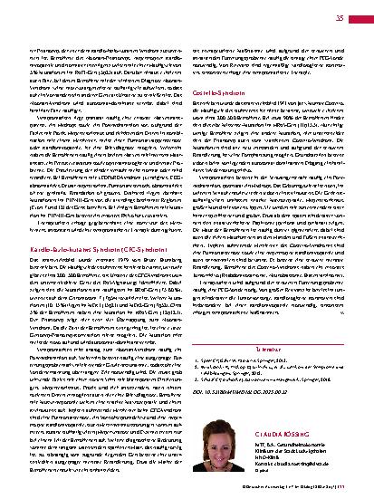 Vorschauseite 2: Das Noonan-Syndrom-Spektrum: Genetisch bedingte Erkrankungen mit kardialer Symptomatik.