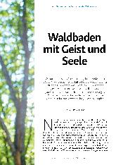 Vorschauseite 2: Waldbaden mit Geist und Seele