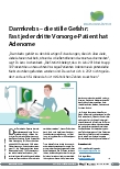 Vorschauseite 1: Darmkrebs – die stille Gefahr: Fast jeder dritte Vorsorge-Patient hat Adenome.