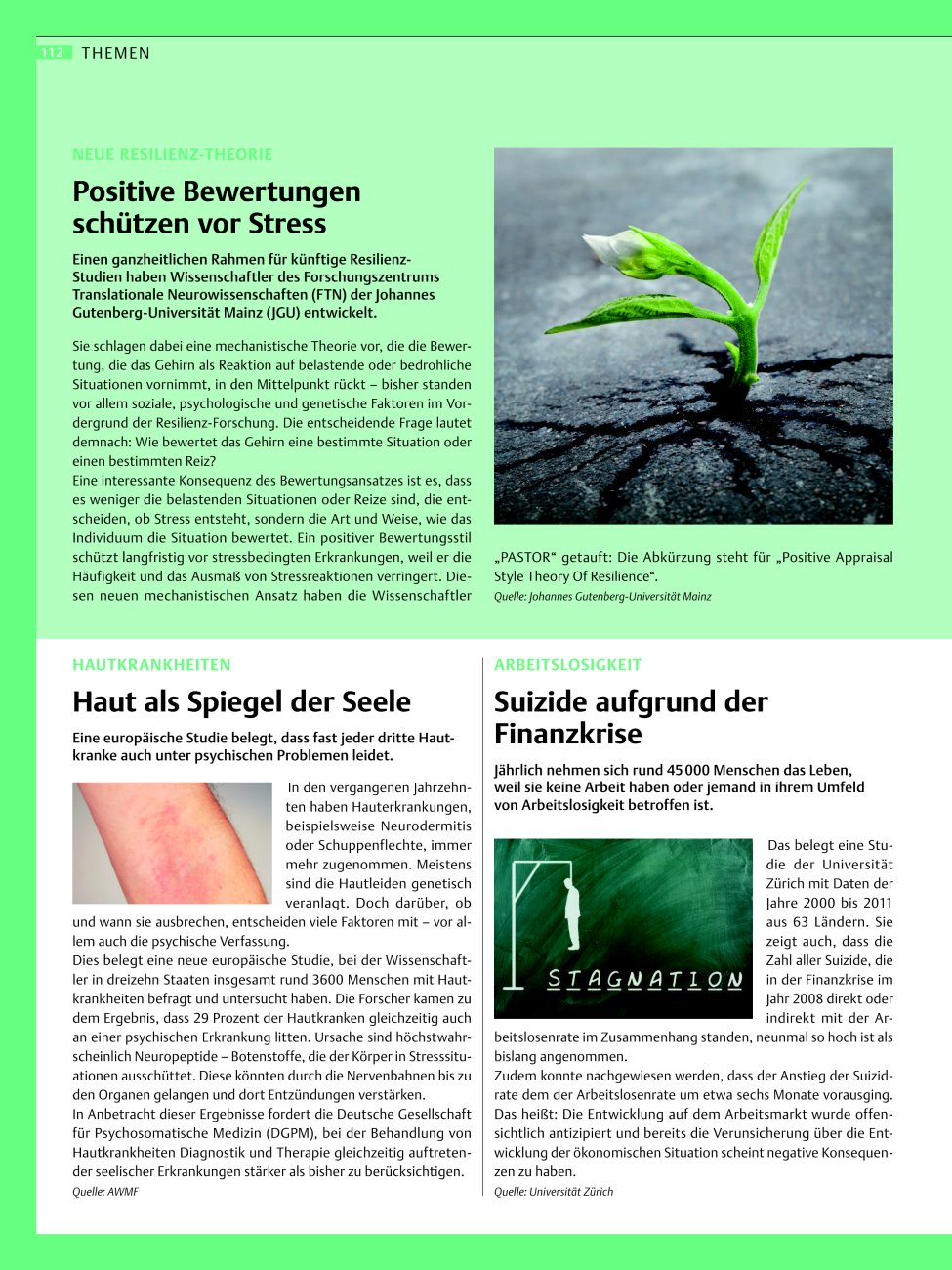 Vorschauseite 1: Themen