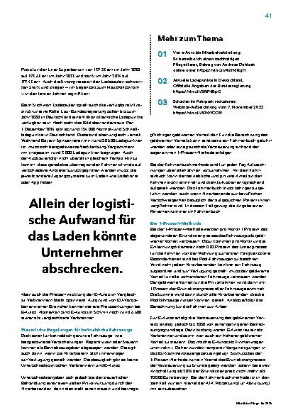 Vorschauseite 2: E-Autos in der Pflege: Lohnt sich der Umstieg?