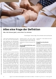 Vorschauseite 1: Alles eine Frage der Definition