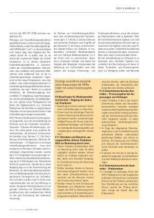 Vorschauseite 3: Novellierung der MPBetreibV – Anforderungen an Software und vernetzte Medizinprodukte