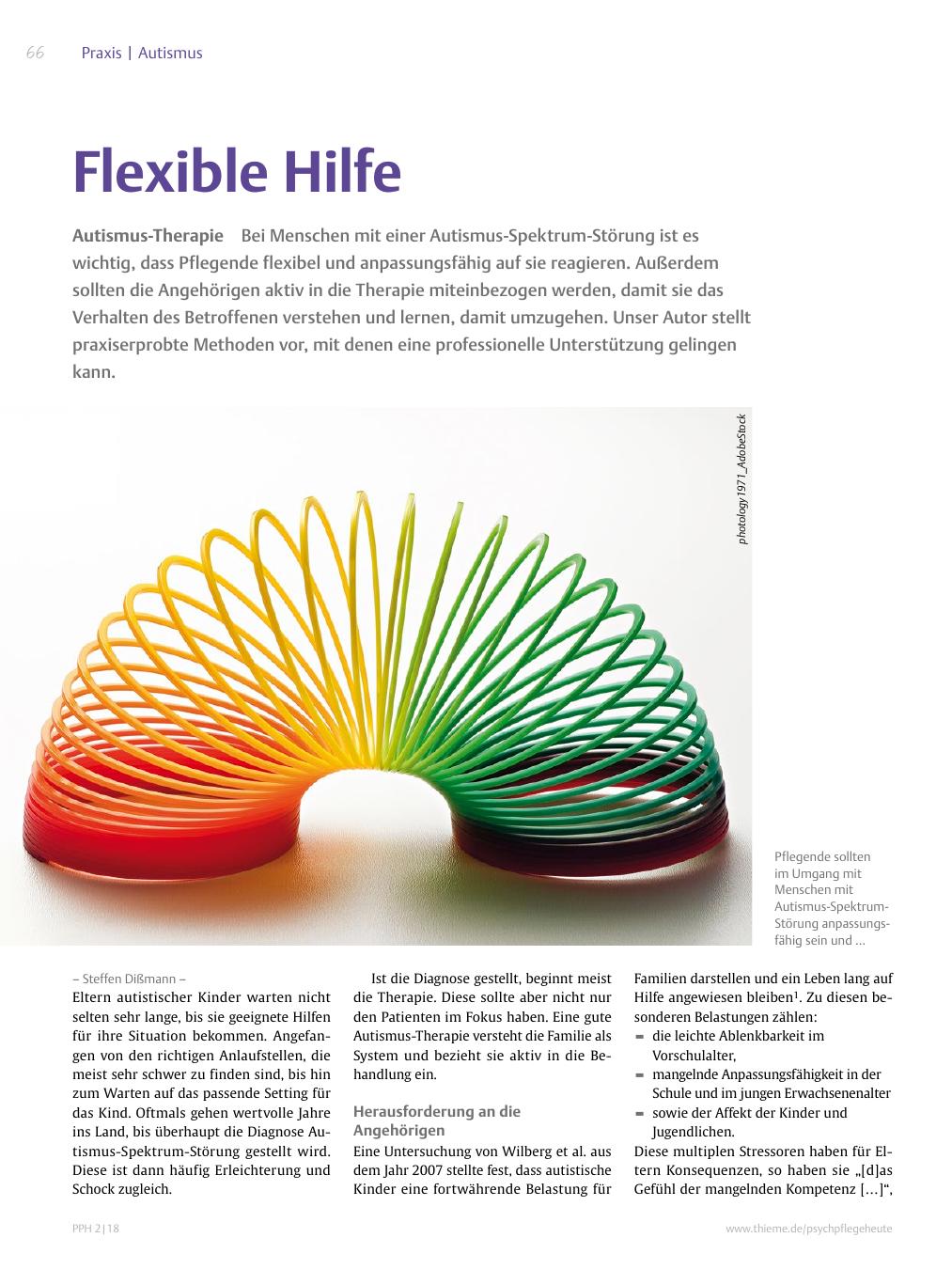 Vorschauseite 1: Flexible Hilfe