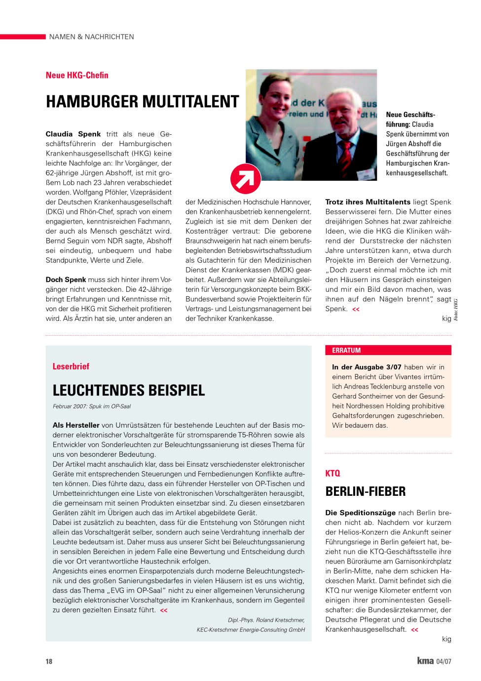 Vorschauseite 1: Berlin-Fieber