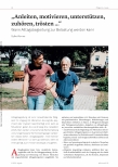 Vorschauseite 1: „Anleiten, motivieren, unterstützen, zuhören, trösten ..." Wann Alltagsbegleitung zur Belastung werden kann