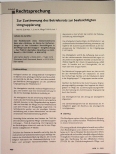 Vorschauseite 1: Zur Zustimmung des Betriebsrats zur beabsichtigten Umgruppierung.
