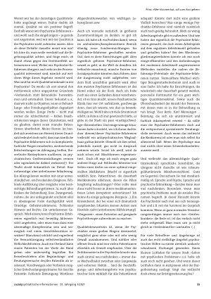 Vorschauseite 2: Alte Texte – neu gelesen »Wer Visionen hat, soll zum Arzt gehen«