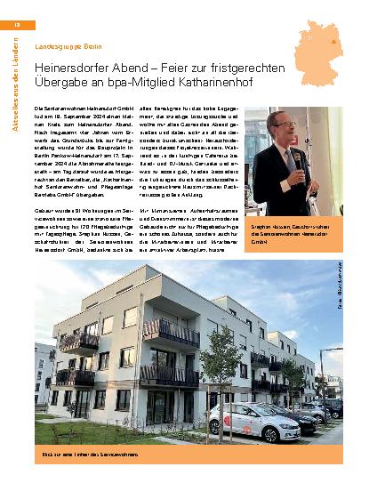Vorschauseite 1: Aktuelles aus den Ländern