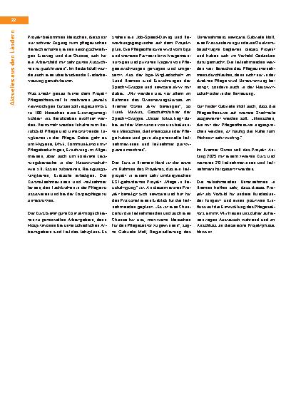 Vorschauseite 5: Aktuelles aus den Ländern