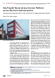 Vorschauseite 1: Das Projekt Swiss Library Service Platform an der Zürcher Fachhochschule
