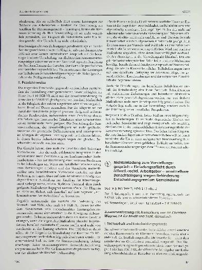 Vorschauseite 5: Aus der Rechtsprechung Z§\ Barrierefreier Zugang - Audio-CD - anwaltliche Vertretung - Sehbehinderung/Blindheit - Gerichtsdokumente - unmittelbare Zugänglichmachung - Barrierefrei…