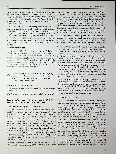 Vorschauseite 6: Aus der Rechtsprechung Z§\ Barrierefreier Zugang - Audio-CD - anwaltliche Vertretung - Sehbehinderung/Blindheit - Gerichtsdokumente - unmittelbare Zugänglichmachung - Barrierefrei…