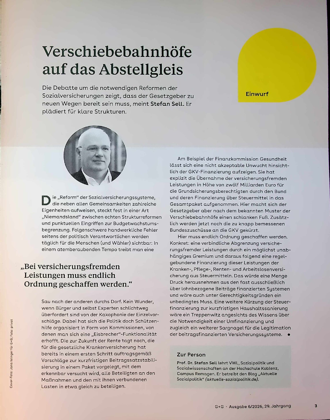 Vorschauseite 1: Verschiebebahnhöfe auf das Abstellgleis
