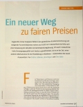 Vorschauseite 2: Ein neuer Weg zu fairen Preisen