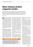 Vorschauseite 1: Wenn Visionen wirklich umgesetzt werden.