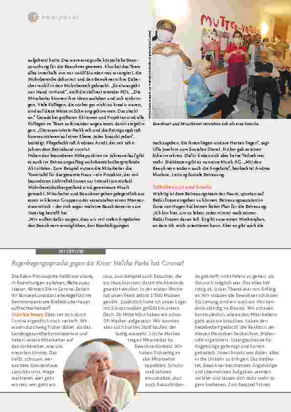 Vorschauseite 3: Raus aus der Einsamkeit, rein ins Leben.