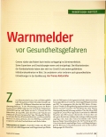 Vorschauseite 2: Warnmelder vor Gesundheitsgefahren
