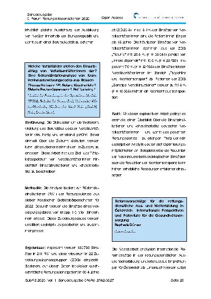 Vorschauseite 6: Abstracts der Vorträge