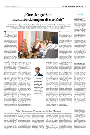 Vorschauseite 1: „Eine der größten Herausforderungen dieser Zeit“