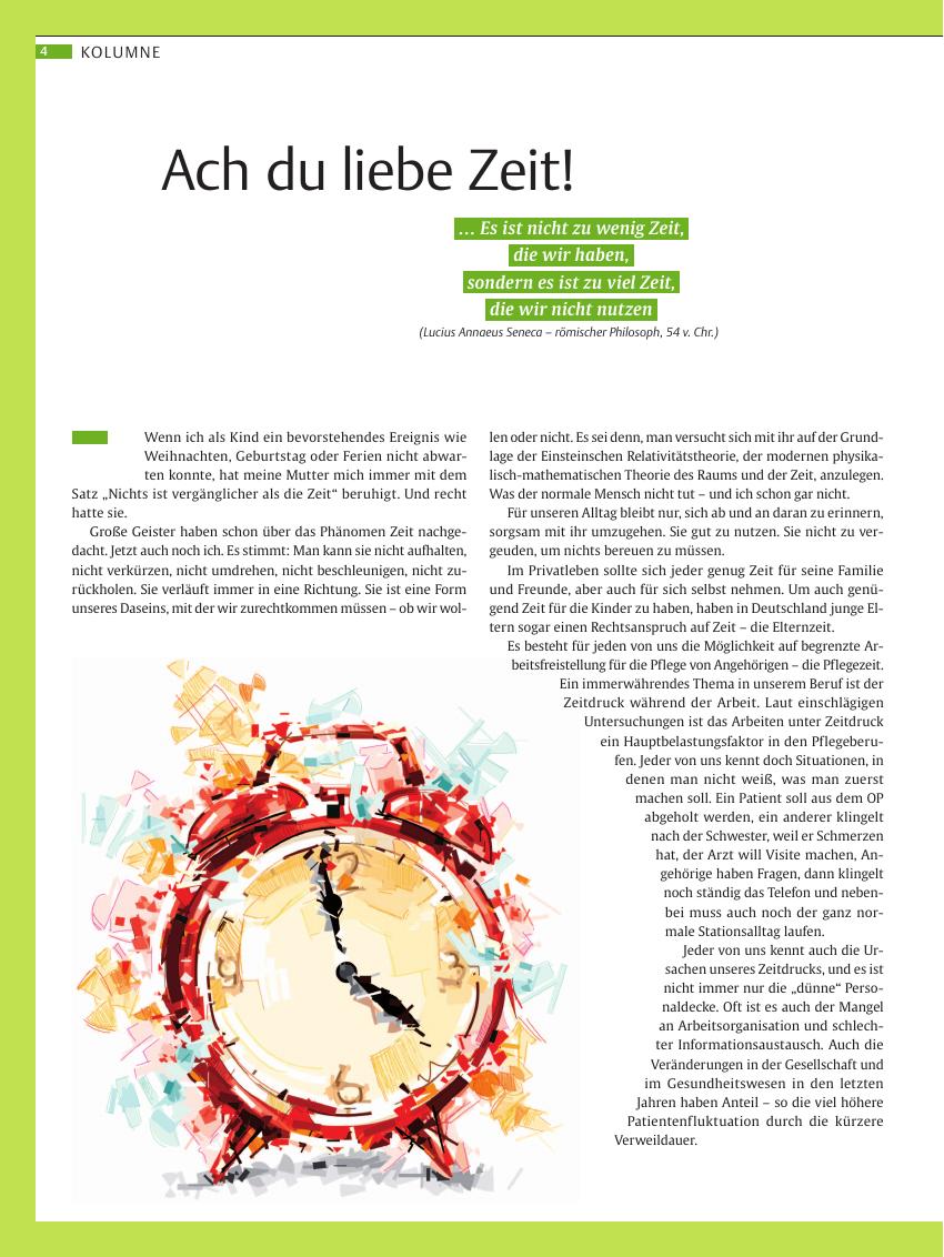 Vorschauseite 1: Ach du liebe Zeit!