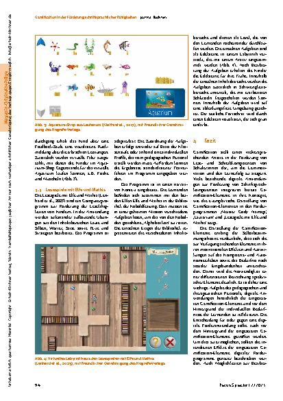 Vorschauseite 4: Gamification in der Förderung schriftsprachlicher Fähigkeiten