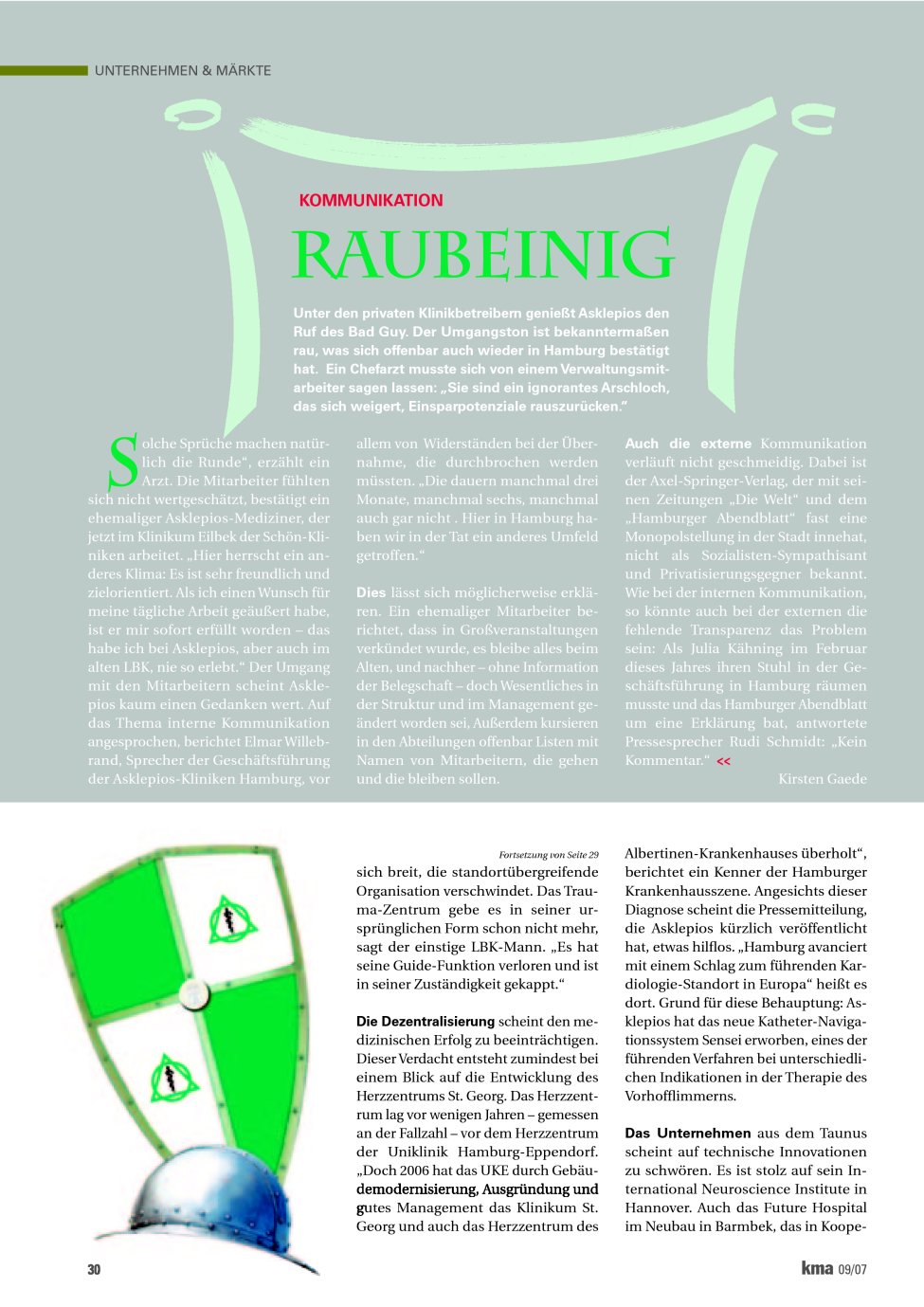Vorschauseite 1: Raubeinig