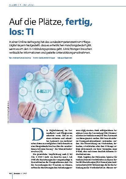 Vorschauseite 1: Auf die Plätze, fertig, los: T I.