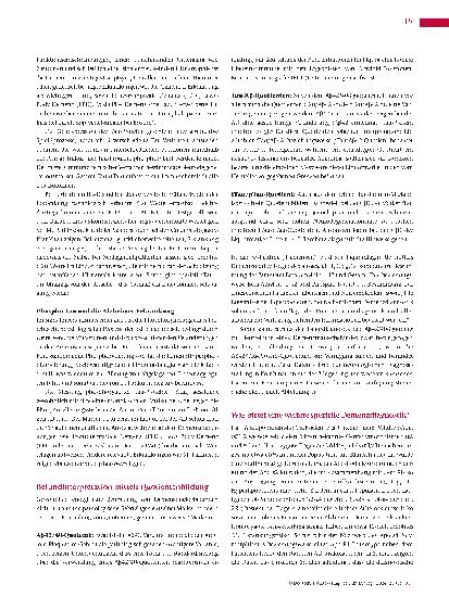 Vorschauseite 3: Demenz als ein Hauptsymptom neurodegenerativer Erkrankungen. Was kann das klinisch-chemische Labor diagnostisch beitragen?