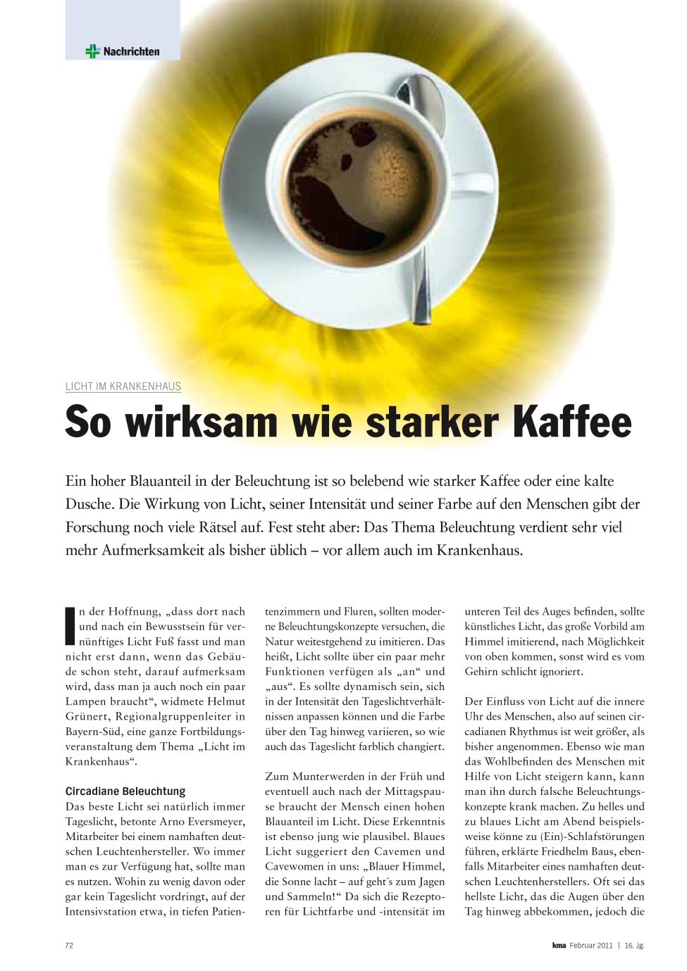Vorschauseite 1: So wirksam wie starker Kaffee
