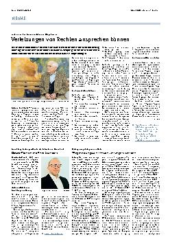 Vorschauseite 1: Verletzungen von Rechten ansprechen können