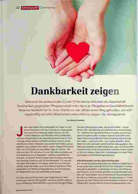 Vorschauseite 1: Dankbarkeit zeigen