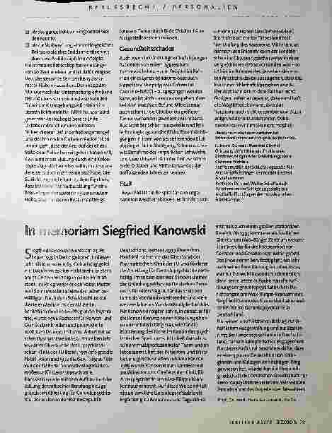 Vorschauseite 2: Von Fall zu Fall: Aus der Praxis der Schlichtungsstelle für Arzthaftpflichtfragen der norddeutschen Ärztekammern