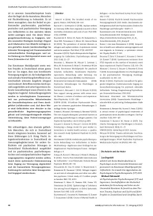 Vorschauseite 4: Integration von Geflüchteten ins psychotherapeutische Versorgungssystem. Ein koordinierter Peer Ansatz zur Überwindung von Zugangsbarrieren und Versorgungsdefiziten